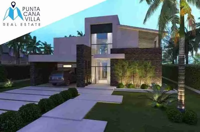Punta Cana Village, Modern villa 4BR for sale. Beach and Pool — photo 2