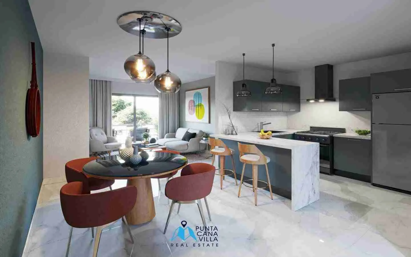 Luxurious Three Bedroom Condo For Sale In Bavaro, Punta Cana With Balcony — photo 5