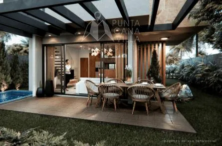 Luxurious Two Bedroom Villa For Sale In Vista Cana, Punta Cana With Swimming Pool — photo 7
