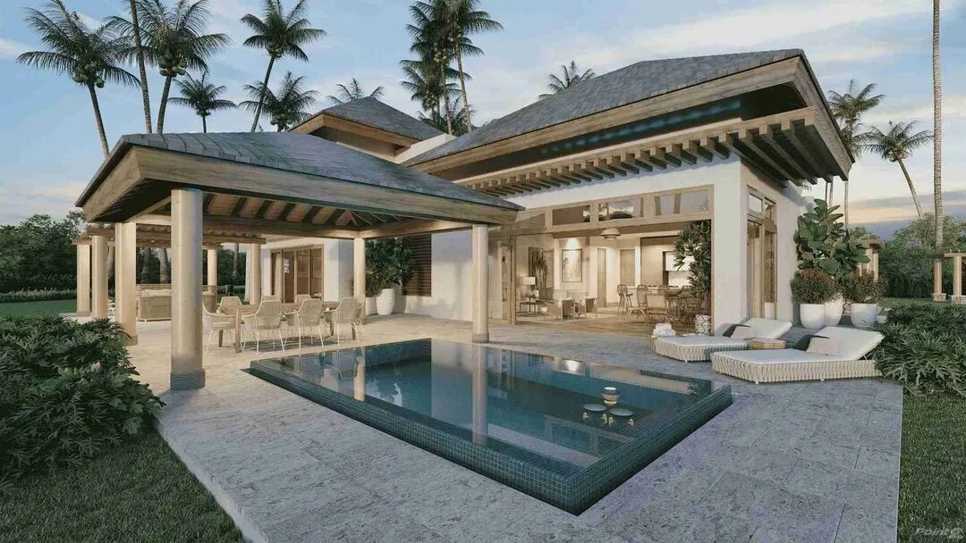 Green Village, Luxury and Elegant Two-bedroom Villa for sale at the exclusive Cap Cana, Dominican Republic — photo 1