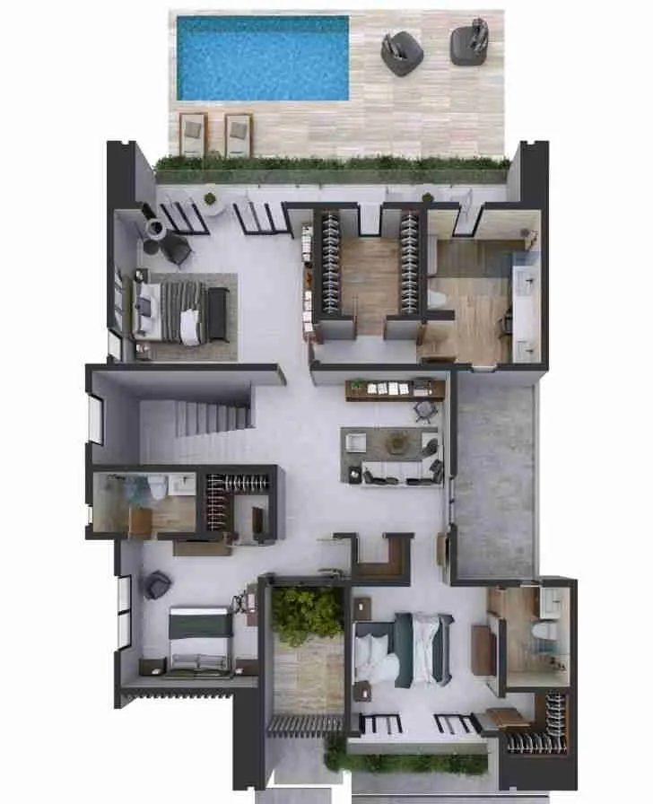 Luxury and Modern 4BR Villa for sale Punta Cana with large pool — photo 7