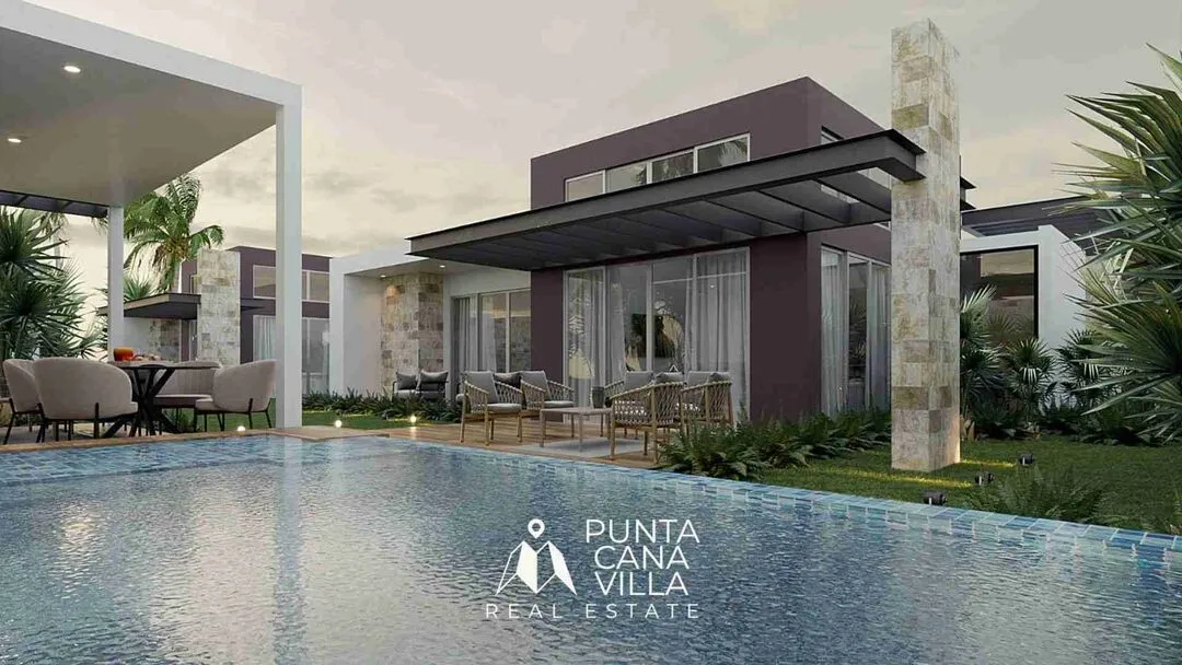 Cana Alta: Luxury 2 BR villa for sale in Cap Cana, Punta Cana with pool — photo 1