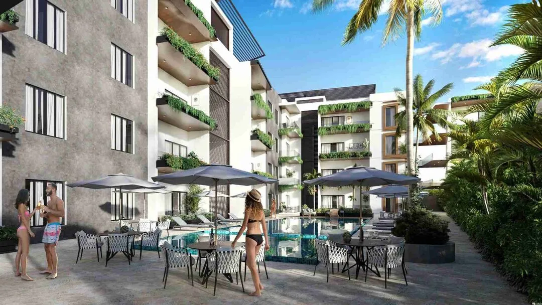 Luxury one bedroom condo for sale with balcony and great amenities at Punta Cana — photo 1