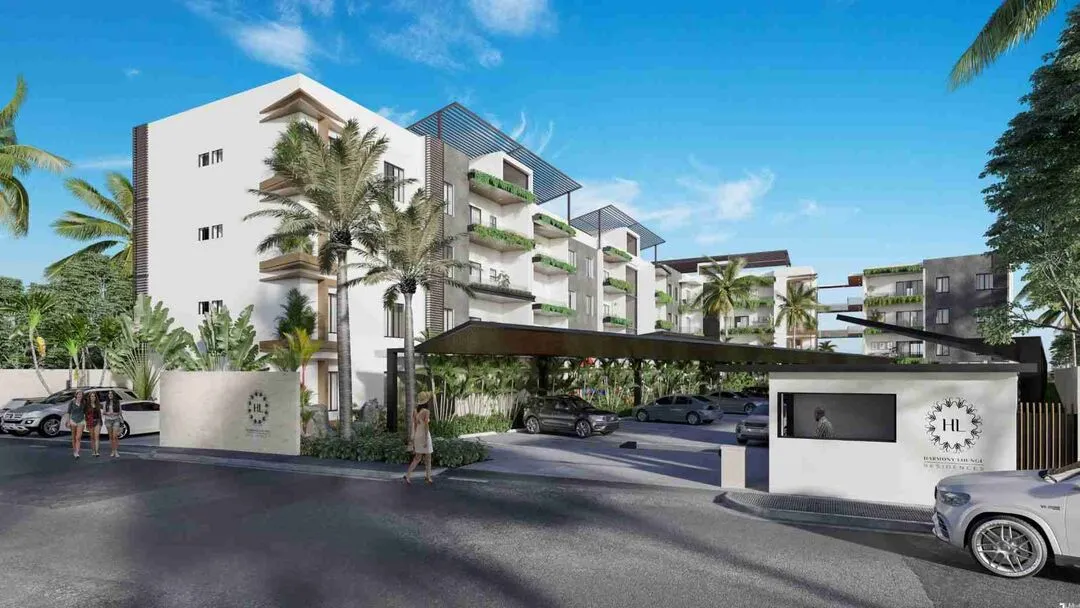 Luxury one bedroom condo for sale with balcony and great amenities at Punta Cana — photo 2
