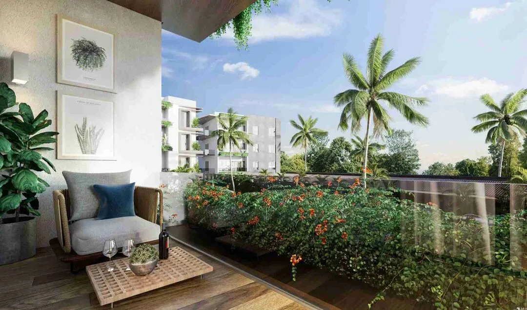 Luxury one bedroom condo for sale with balcony and great amenities at Punta Cana — photo 3