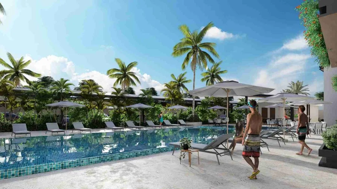 Luxury one bedroom condo for sale with balcony and great amenities at Punta Cana — photo 4