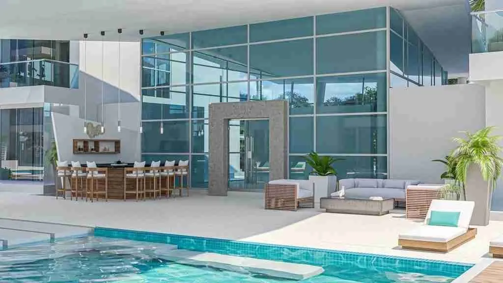 Luxury One-bedroom Condo for sale with balcony and white line at Punta Cana — photo 5