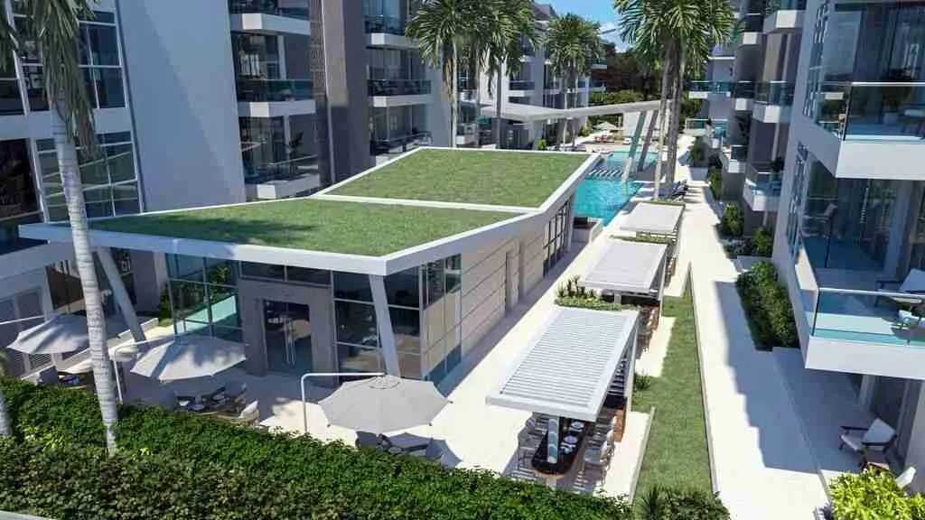 Luxury One-bedroom Condo for sale with balcony and white line at Punta Cana — photo 8