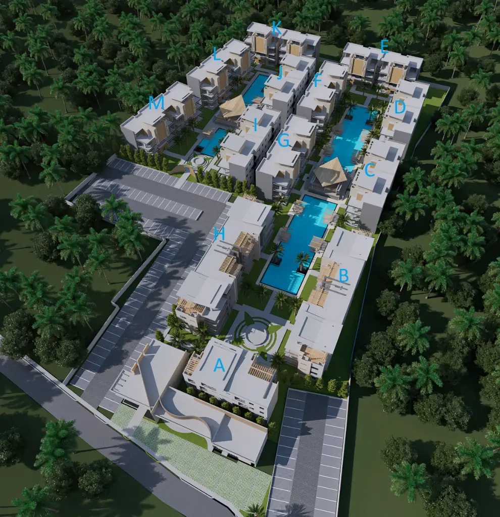 Luxury Two-Bedroom Penthouse for Sale at Maiya Hermosa in Los Corales, Punta Cana with Elevators — photo 2