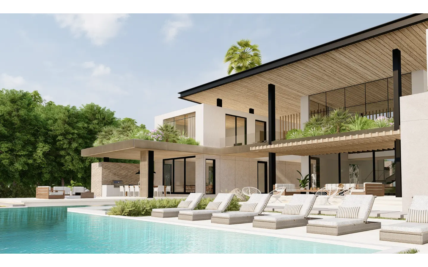 Villa Zuna Las Iguanas 5 Bedroom Cap Cana Villa with Pool — photo 2