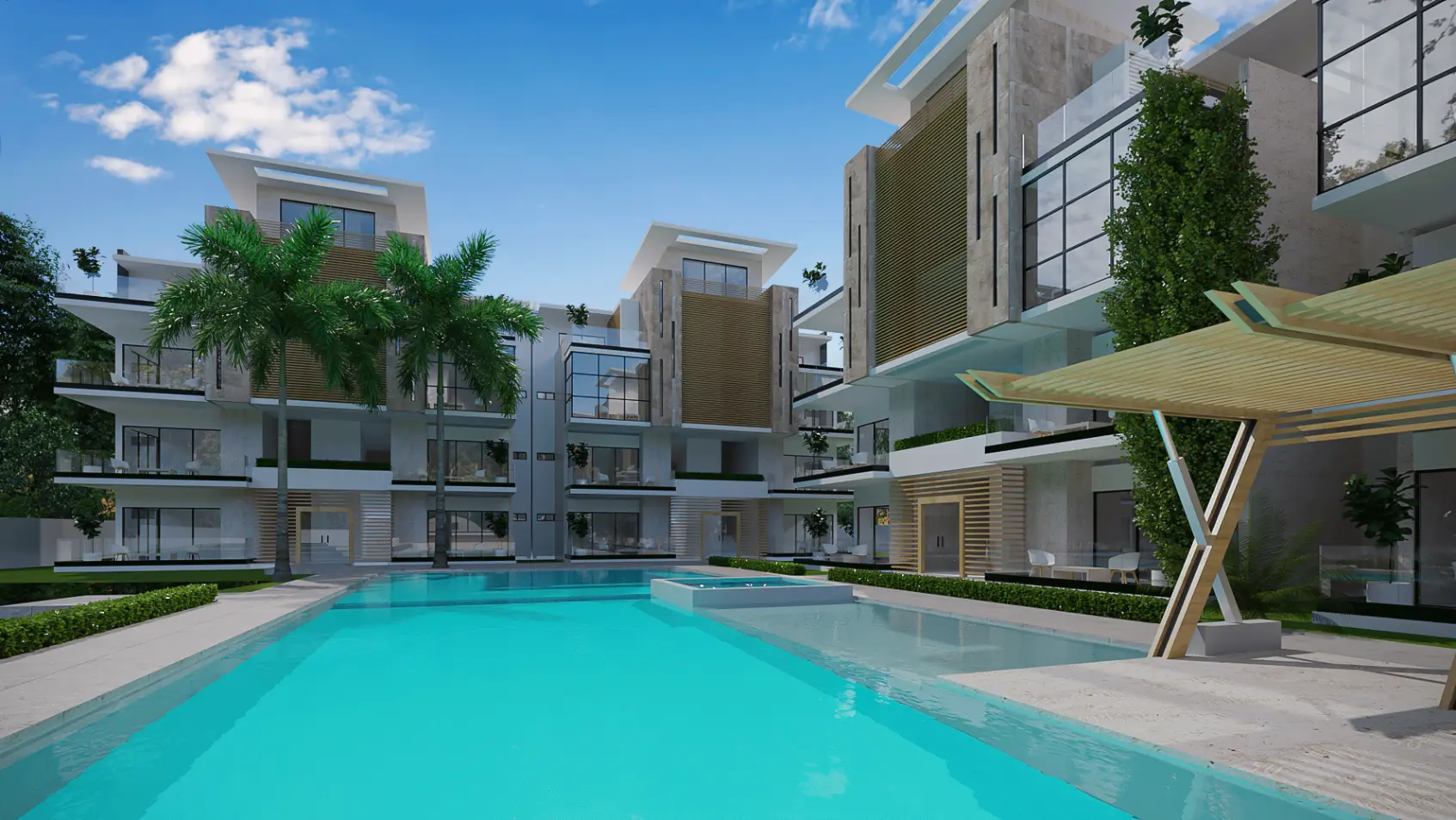 Maiya Hermosa: One Bedroom Condo for Sale in Los Corales, Punta Cana with Green Areas — photo 5