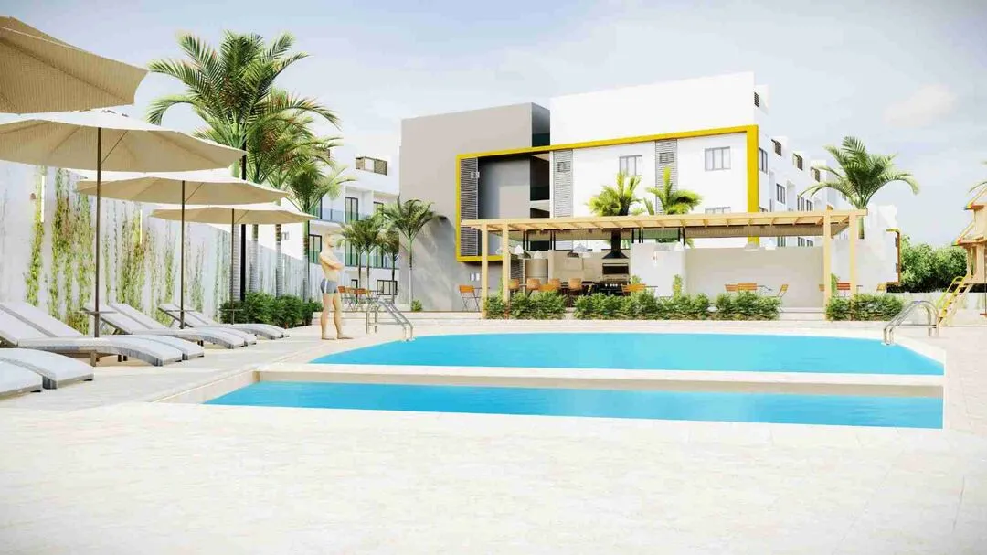 Modern 3BDR Punta Cana Condo For Sale, Pool — photo 4