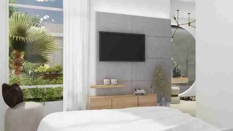 Modern and beautiful Two-bedroom villa for sale with green areas and a clubhouse at Punta Cana — photo 6