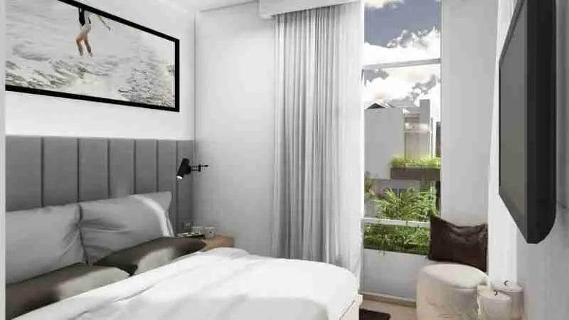 Modern and beautiful Two-bedroom villa for sale with green areas and a clubhouse at Punta Cana — photo 7