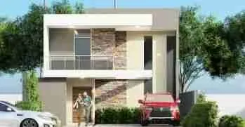 Modern and luxurious three-bedroom villa for sale in Punta Cana with pool and balcony. — photo 2