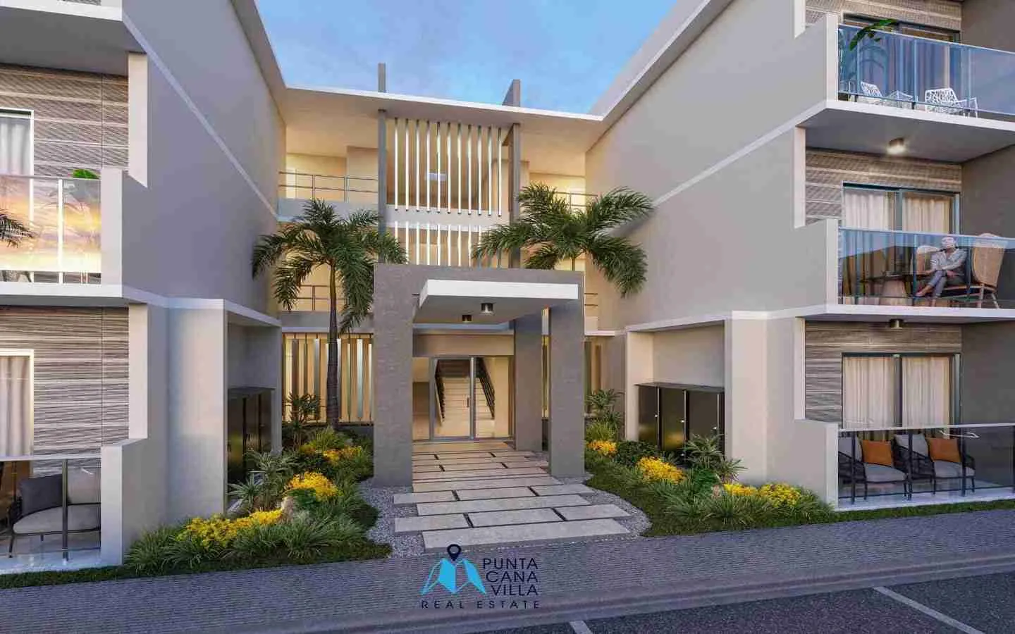 Modern Two Bedroom Condo For Sale In Bavaro, Punta Cana With Home Automation System