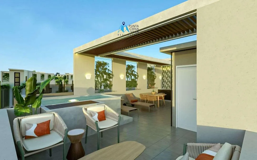 One bedroom penthouse condo for sale in Punta Cana with jacuzzi — photo 10