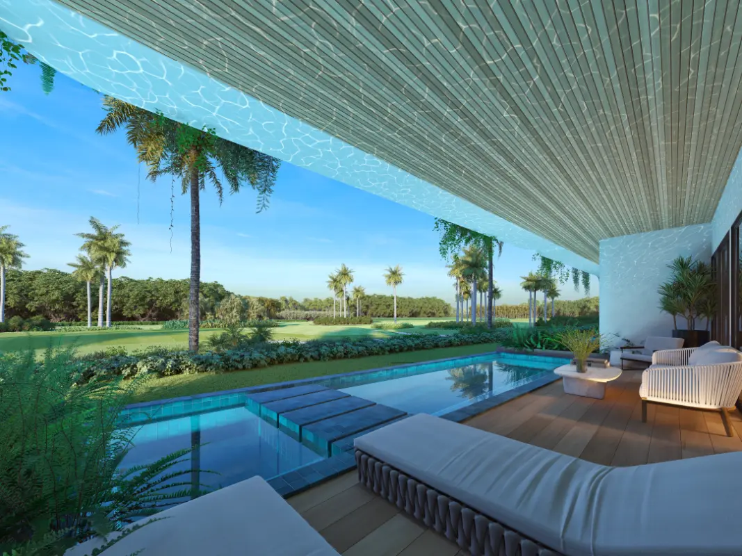 Palm Beach Residences, Three Bedroom Apartment For Sale In Cap Cana With Terrace — photo 6