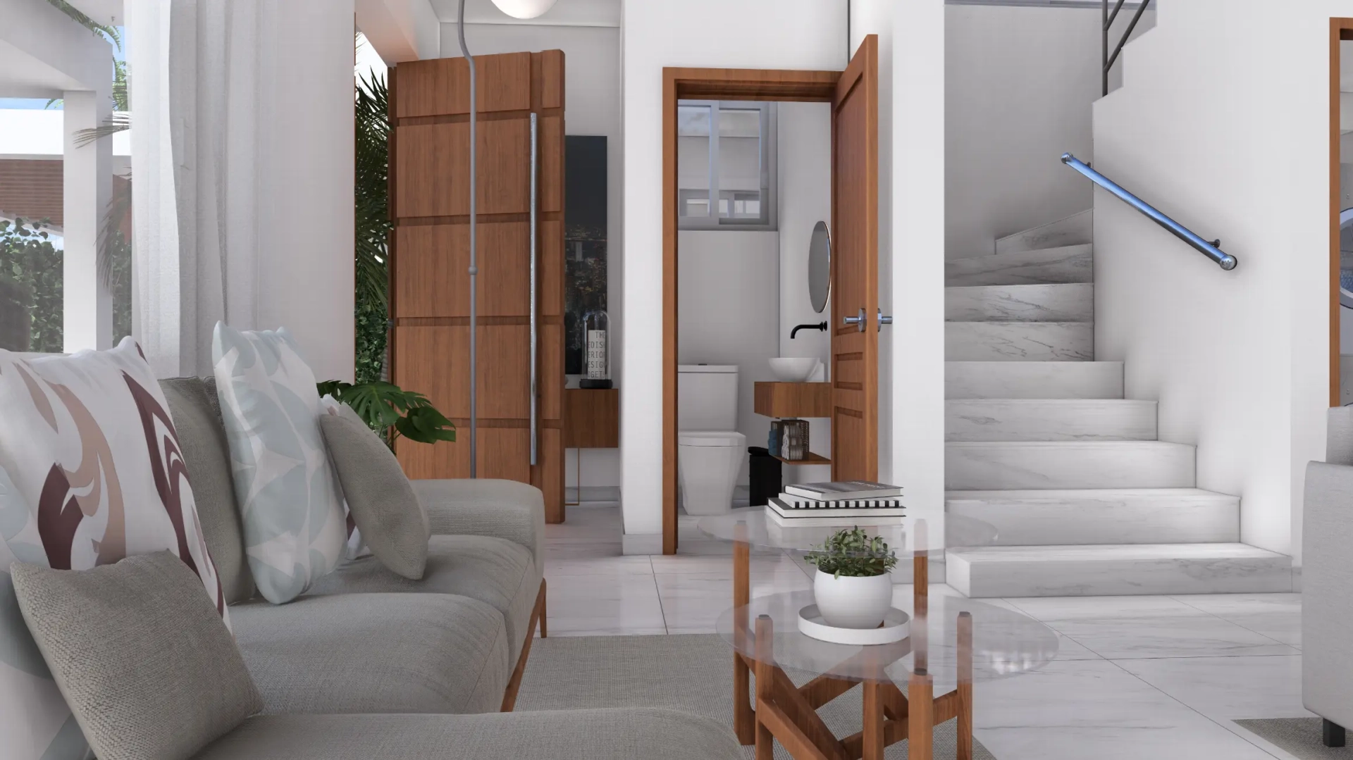 Villas Sole Mio: Two-Story 3-Bedroom Villa with Beach Shuttle to Macao Beach, Punta Cana — photo 10
