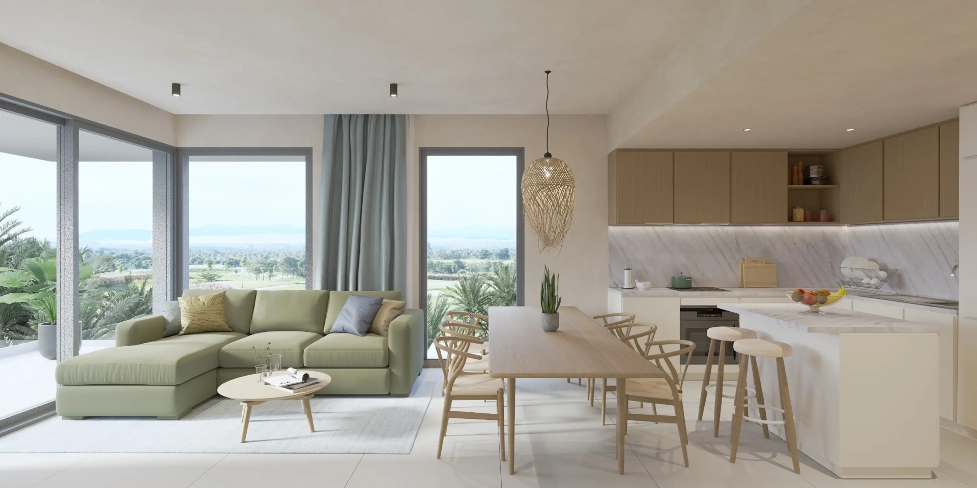 Fully Furnished 2-Bedroom Apartment with Golf Views at Palmira Golf Residences, Cocotal, Punta Cana — photo 8