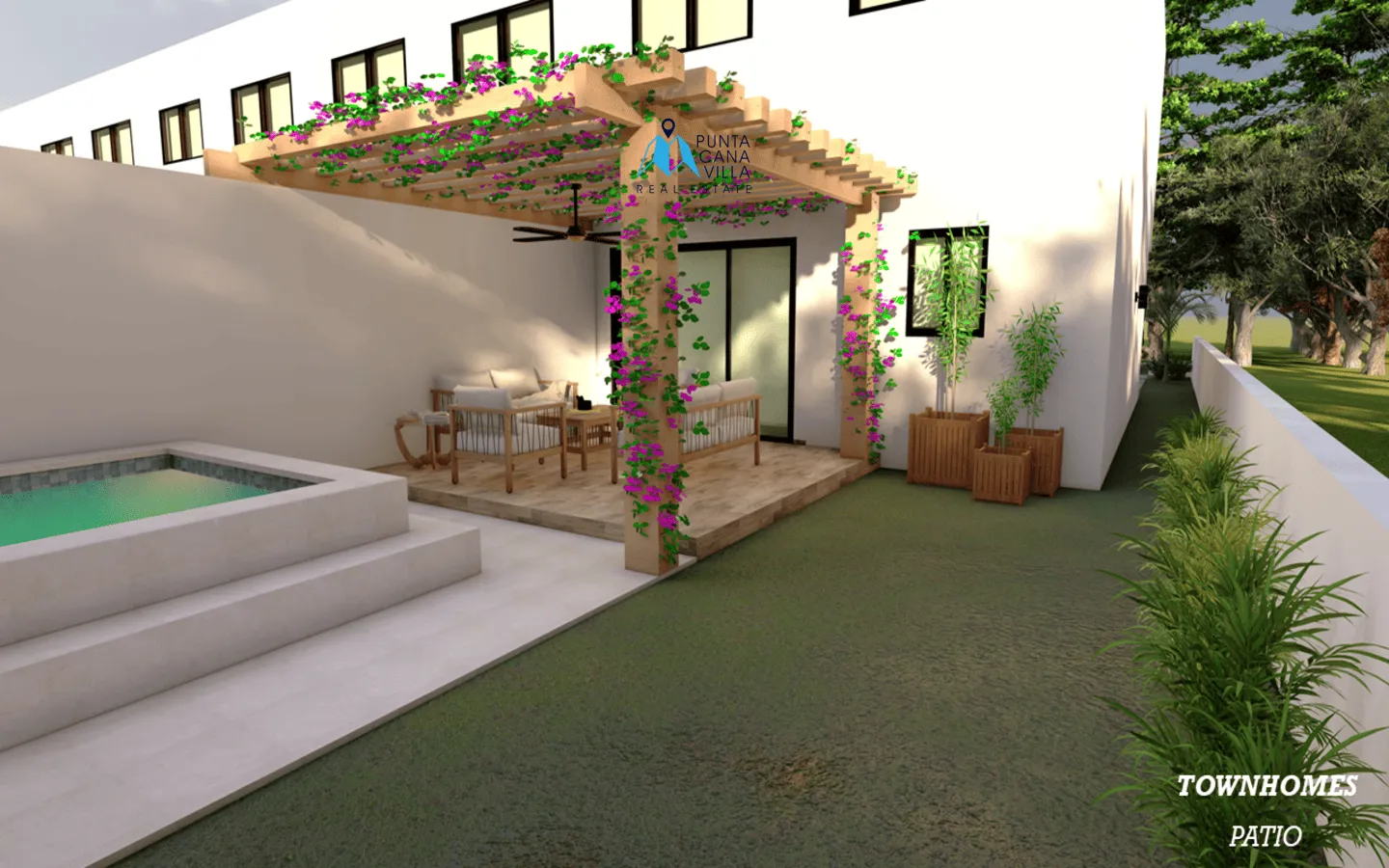 Pedro Mir 2 Residences: Three Bedroom Townhouse For Sale In Bavaro — photo 4