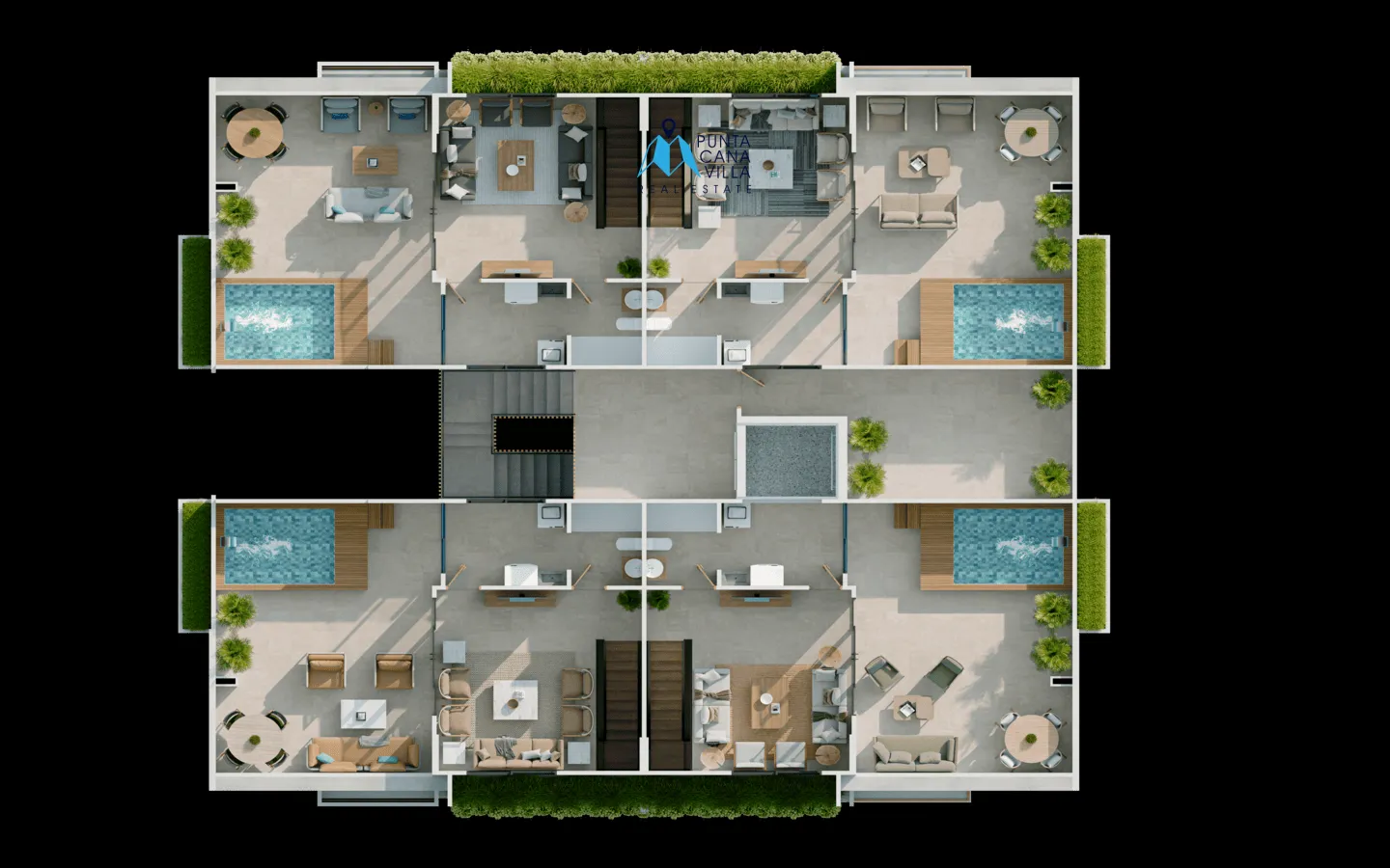 Pion Residences: Two Bedroom Penthouse For Sale In Veron, Punta Cana — photo 3