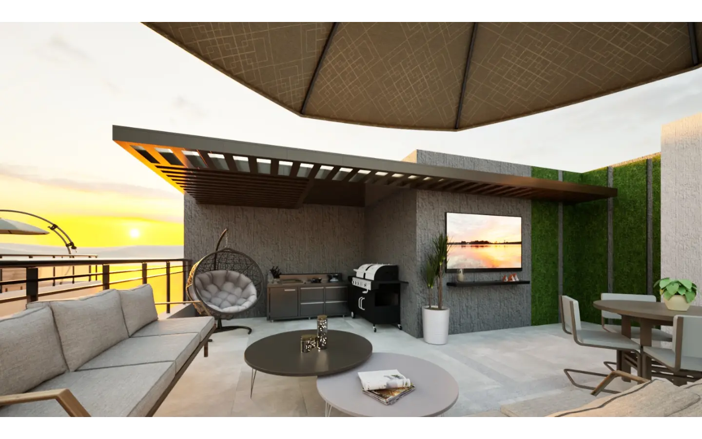Modern 1-Bedroom Apartment for Sale at Por Do Sol Residences, Vista Cana, Punta Cana — photo 12