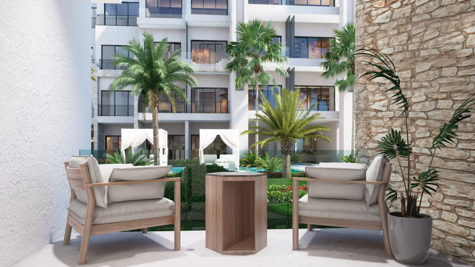 Poseidonia Residences, Two Bedroom Apartment For Sale In Cana Bay Beach And Golf Resort, Punta Cana — photo 8