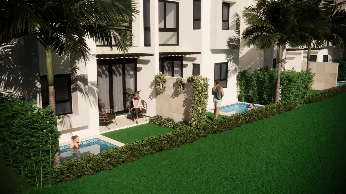 Punta Cana, three-bedroom apartment for sale with parking view — photo 5