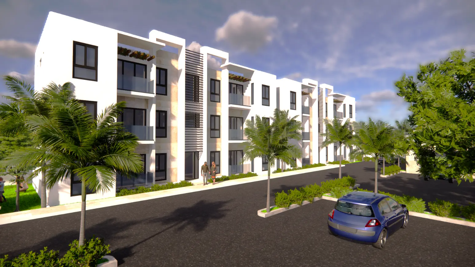 Punta Cana, three-bedroom apartment for sale with parking view — photo 6