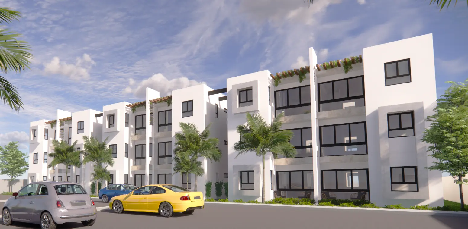 Punta Cana, three-bedroom apartment for sale with parking view — photo 7