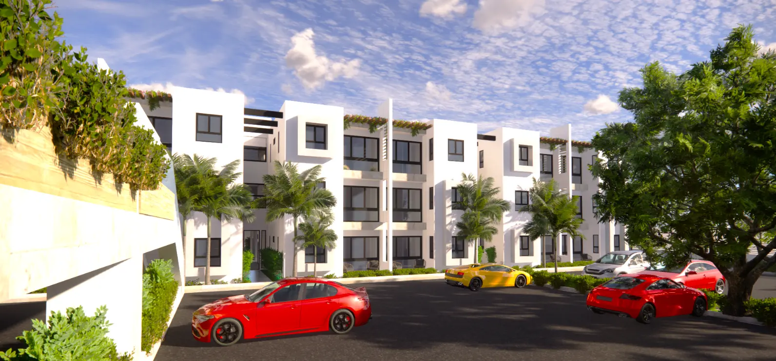 Punta Cana, three-bedroom apartment for sale with parking view — photo 9