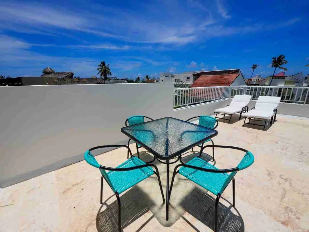Radiant two-bedroom beachfront condo for sale with pool views at Punta Cana — photo 8
