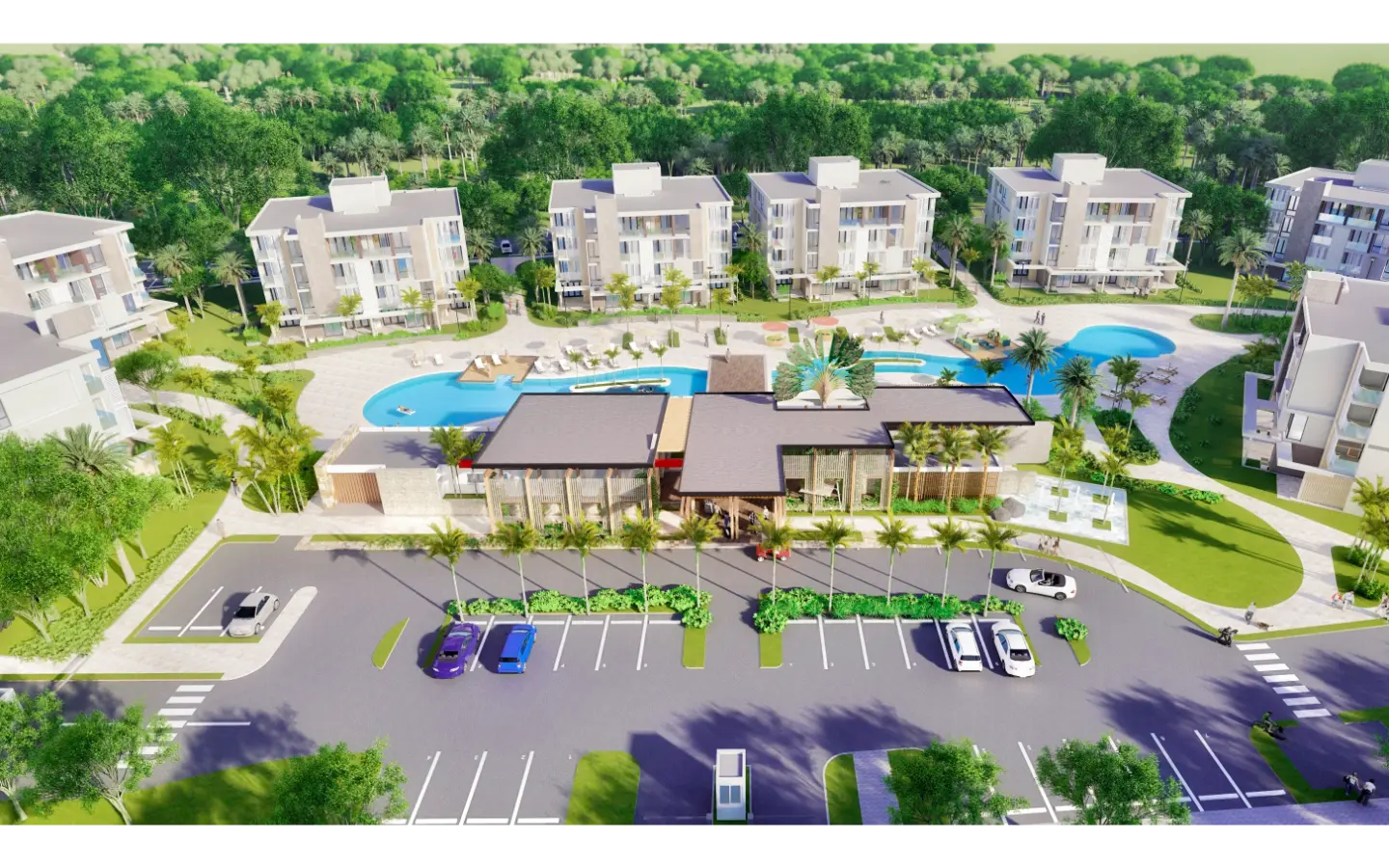 Residences at Vista Cana: One-Bedroom Apartment with Balcony for Sale in Punta Cana — photo 3