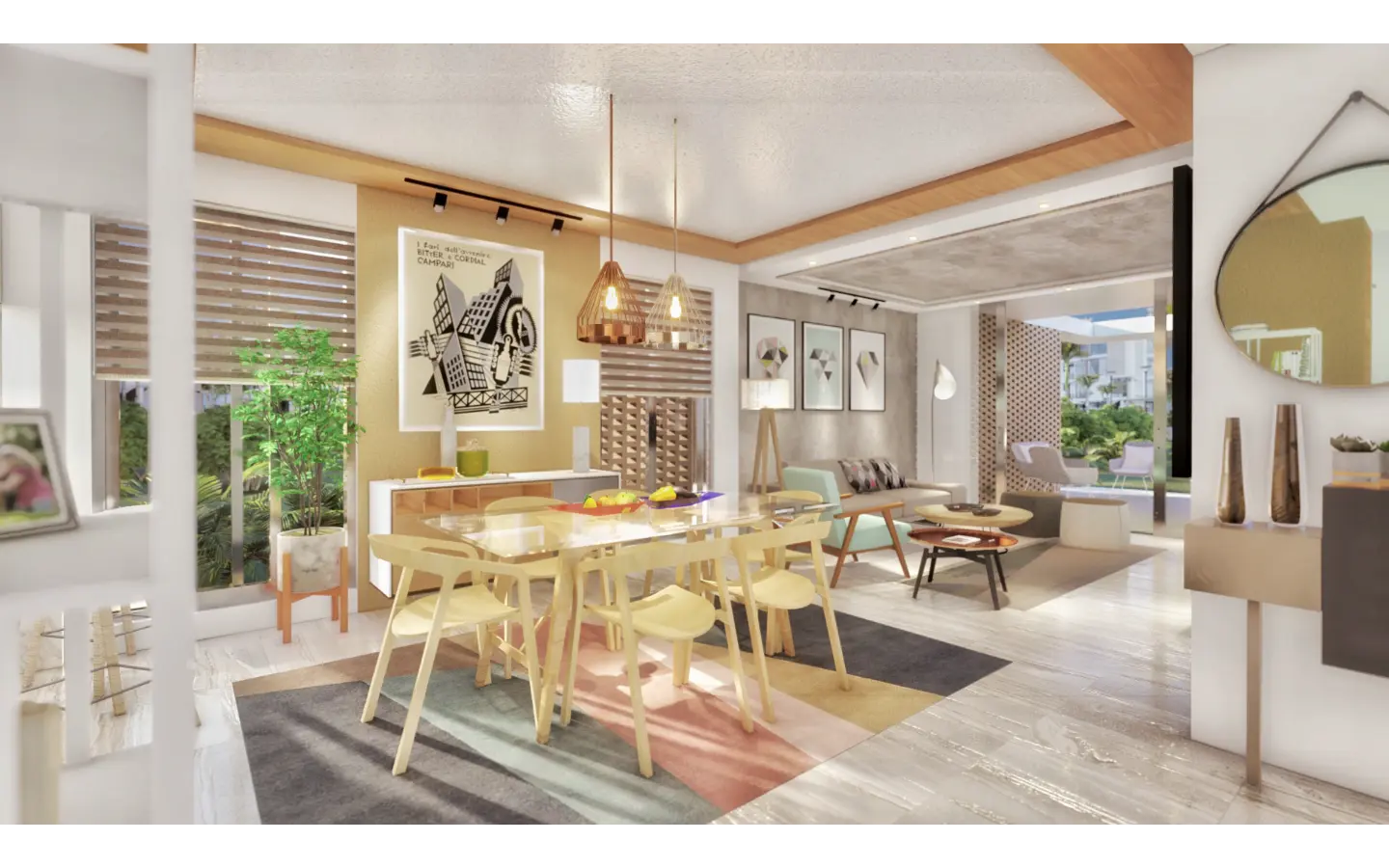 Residences at Vista Cana: Two-Bedroom Apartment for Sale in Punta Cana with Terrace — photo 12