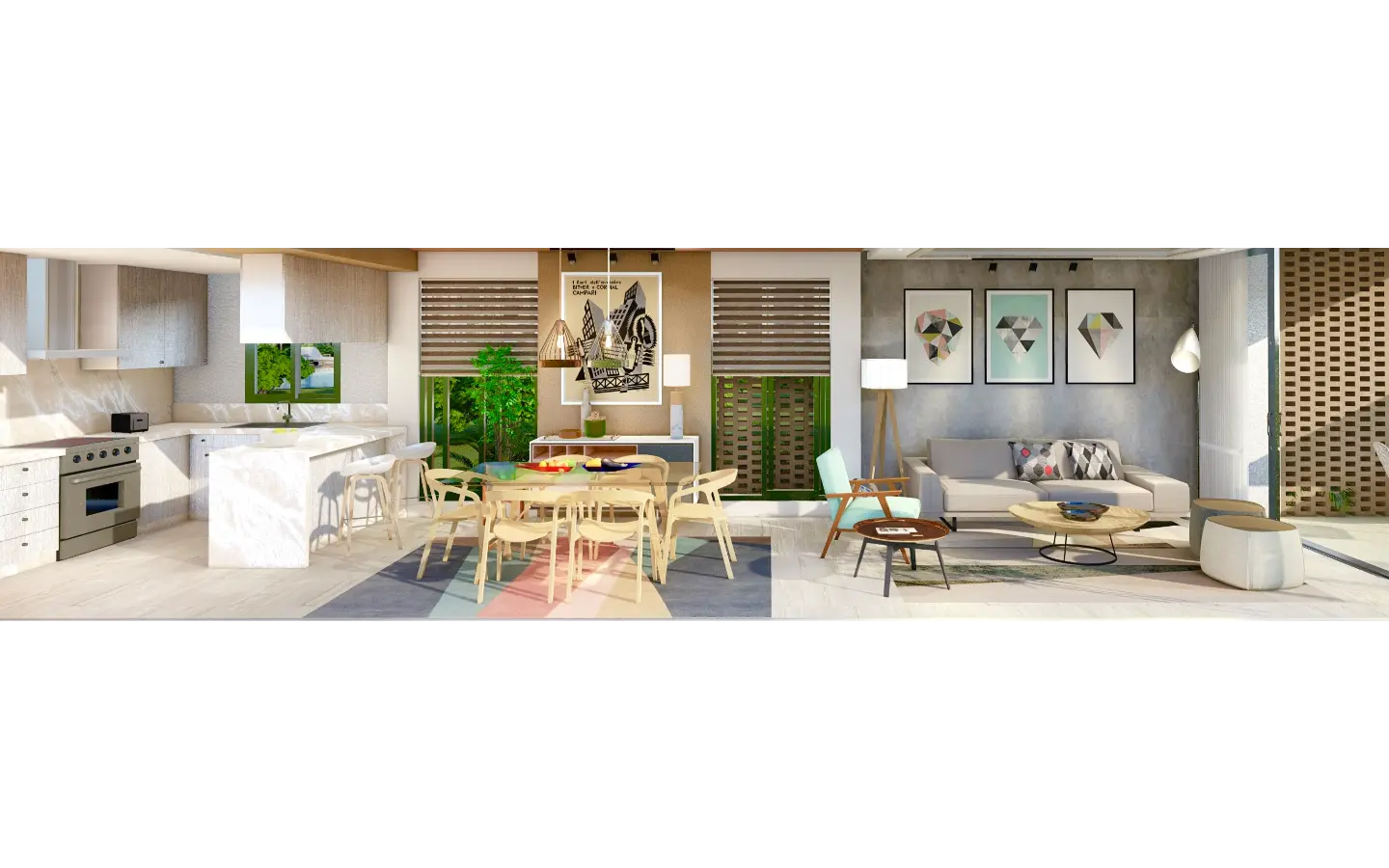 Residences at Vista Cana: Two-Bedroom Apartment for Sale in Punta Cana with Terrace — photo 5