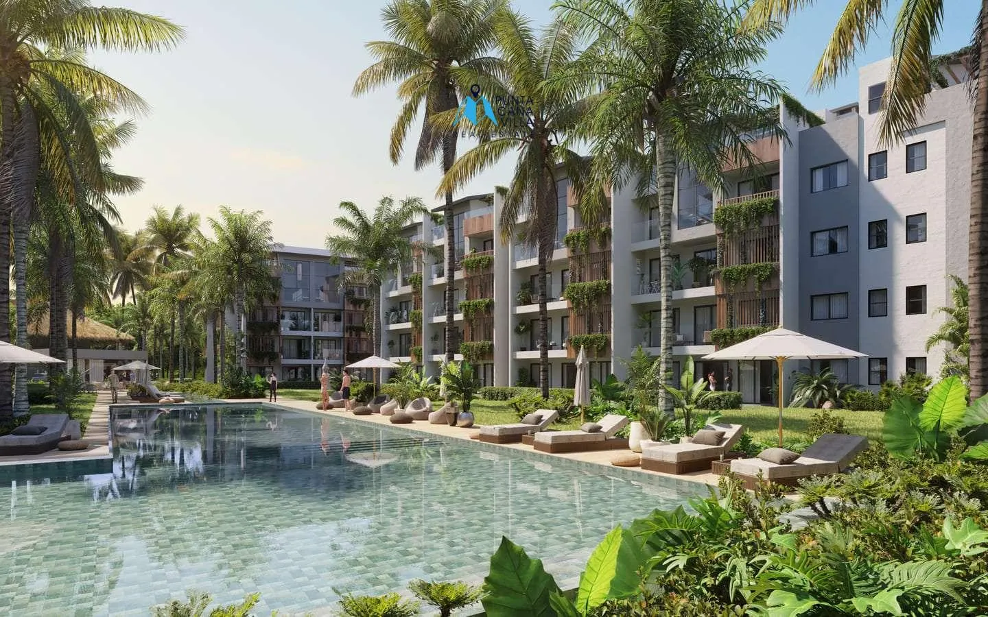 Riverside Residences: Two Bedroom Condo For Sale In White Sands, Bavaro — photo 1