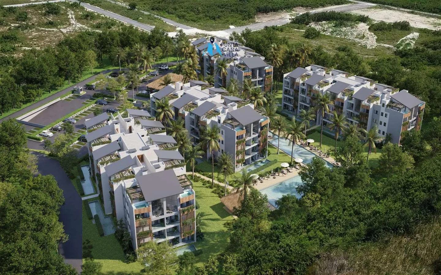 Riverside Residences: Two Bedroom Condo For Sale In White Sands, Bavaro — photo 2