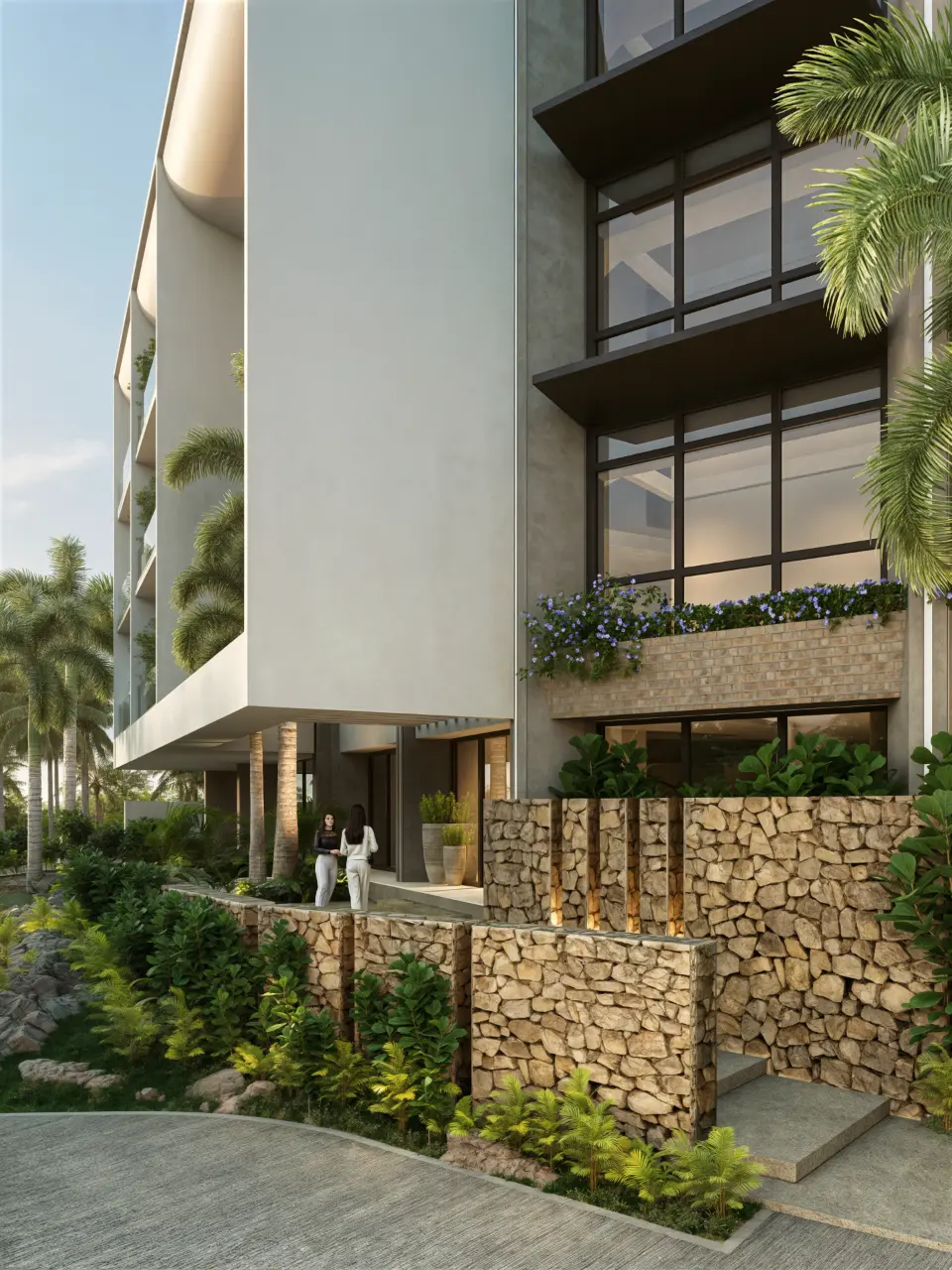 Riviera Lakes Cap Cana: Modern 2‑Bedroom Apartment with Service Room and Balcony — photo 2