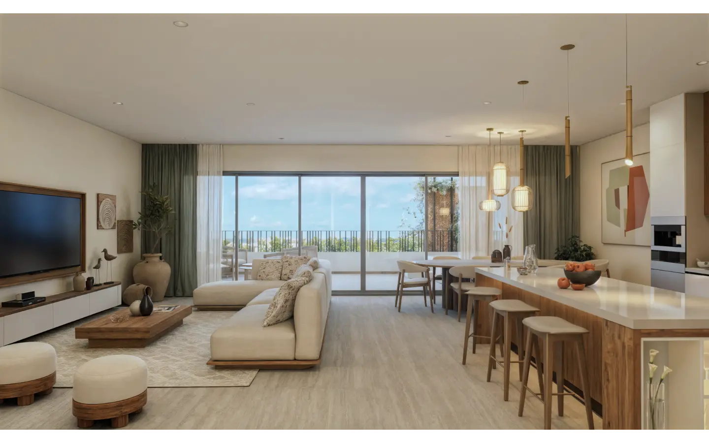 Riviera Lakes Cap Cana: Modern 2‑Bedroom Apartment with Service Room and Balcony — photo 10