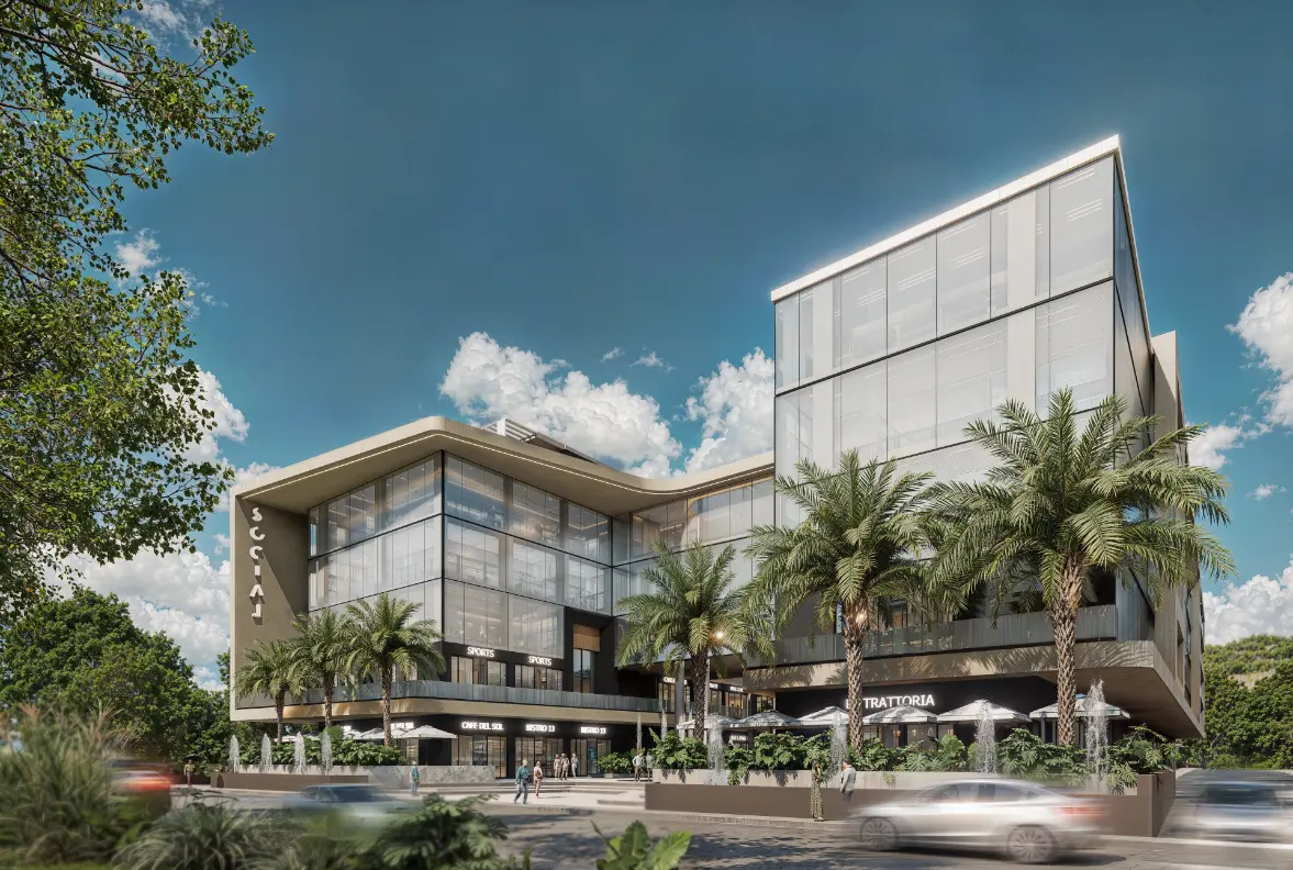 Social Business Center: Office for Sale with Exterior View in Downtown Punta Cana — photo 1