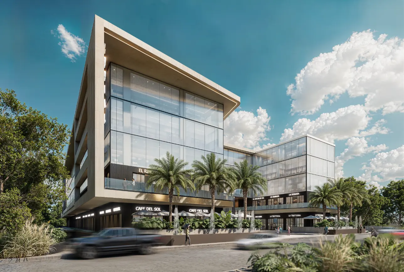Social Business Center: Office for Sale with Exterior View in Downtown Punta Cana — photo 3