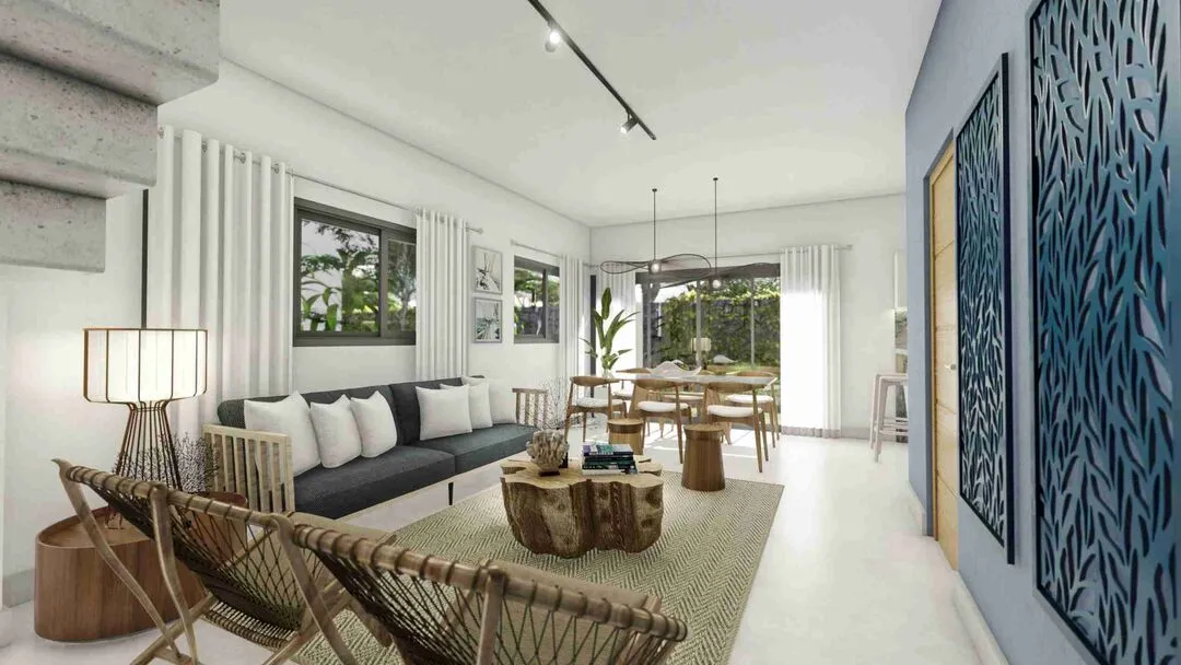 Spectacular Three-bedroom Villa for sale ideal for invest or spend the vacations at Punta Cana — photo 4