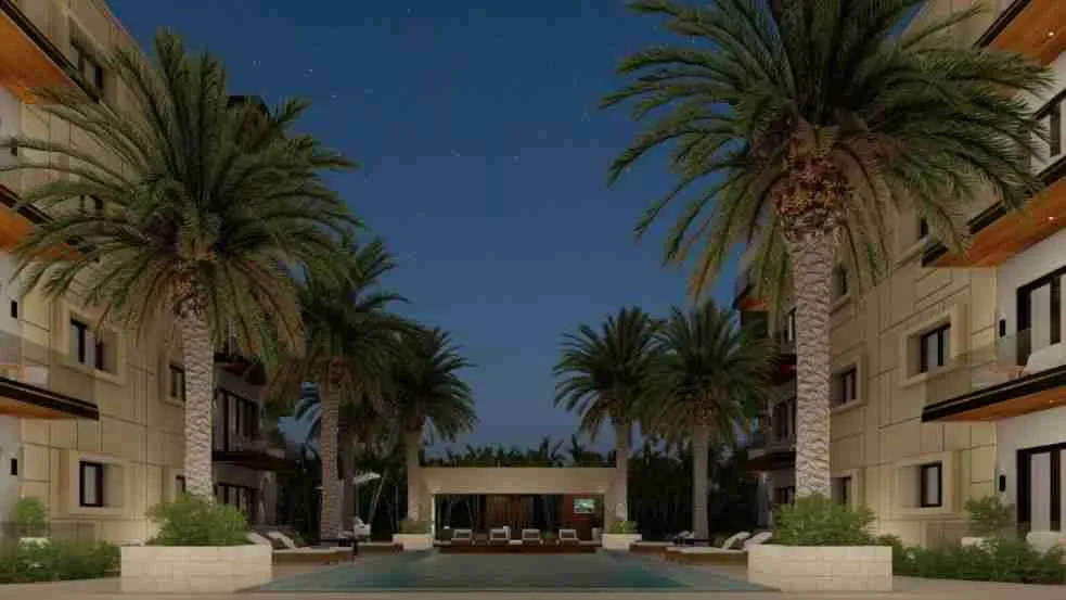 Kai Residences, Stunning 2 bedroom Apartment for sale in Cap Cana with Gym, Pool and large balconies — photo 2
