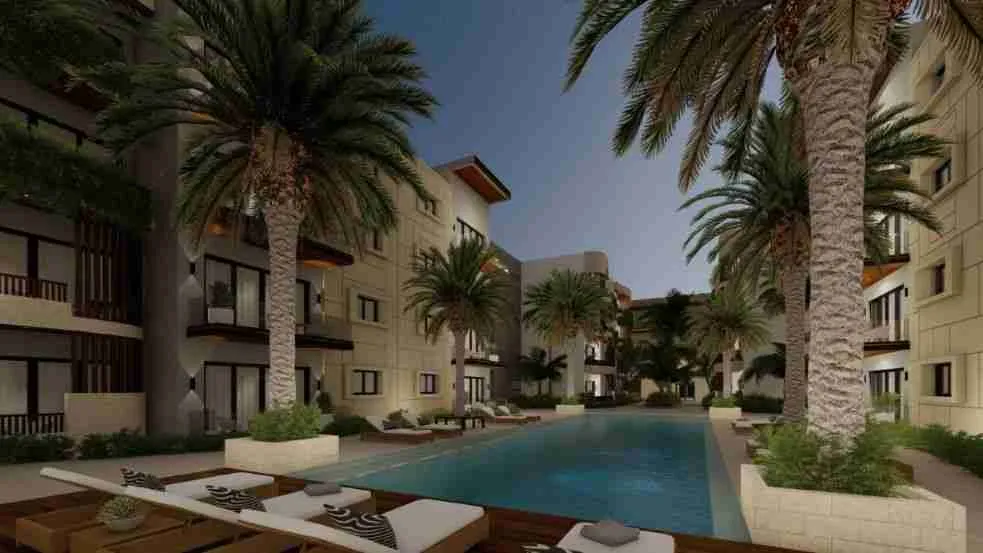 Kai Residences, Stunning 2 bedroom Apartment for sale in Cap Cana with Gym, Pool and large balconies — photo 3