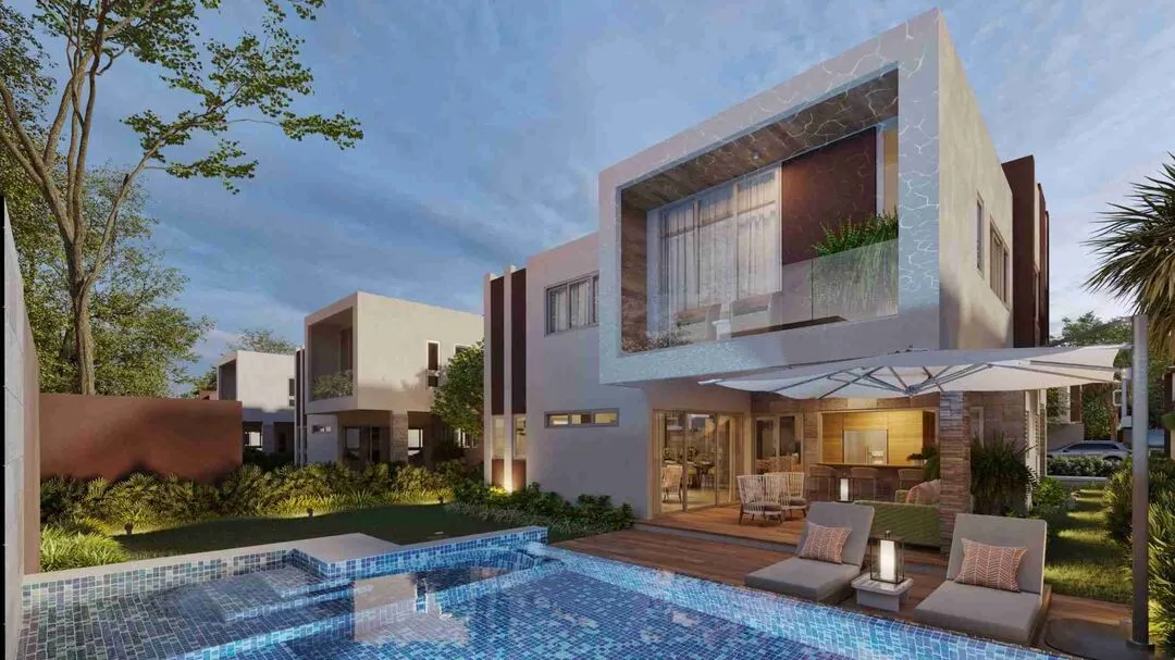 Cana Alta: Stunning 3 bedroom villa for sale in Cap Cana 5 minute drive to the beach — photo 2