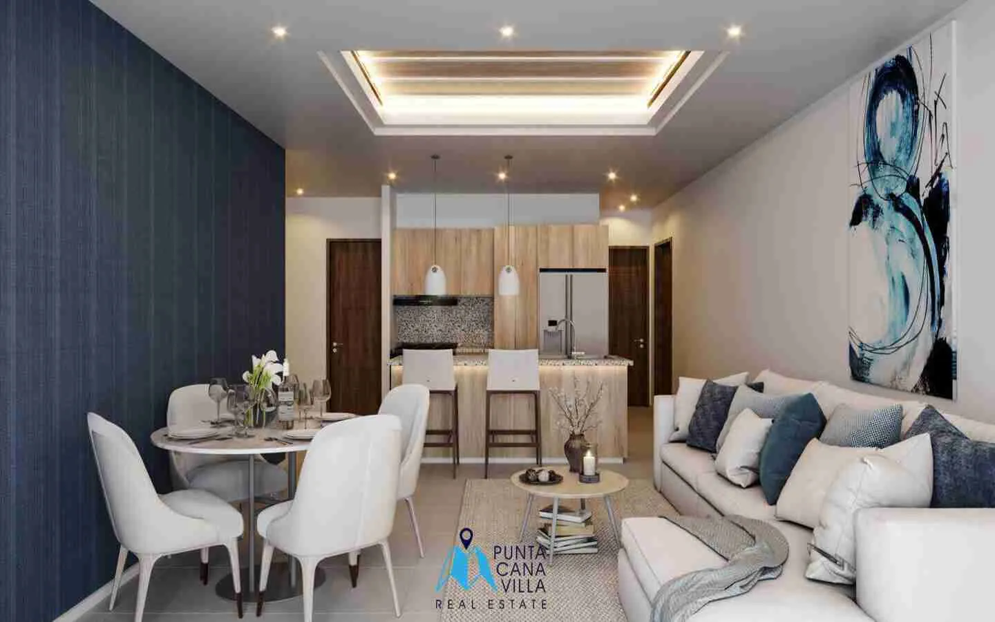 Stylish Two Bedroom Condo For Sale In Vista Cana, Punta Cana With Pet Park