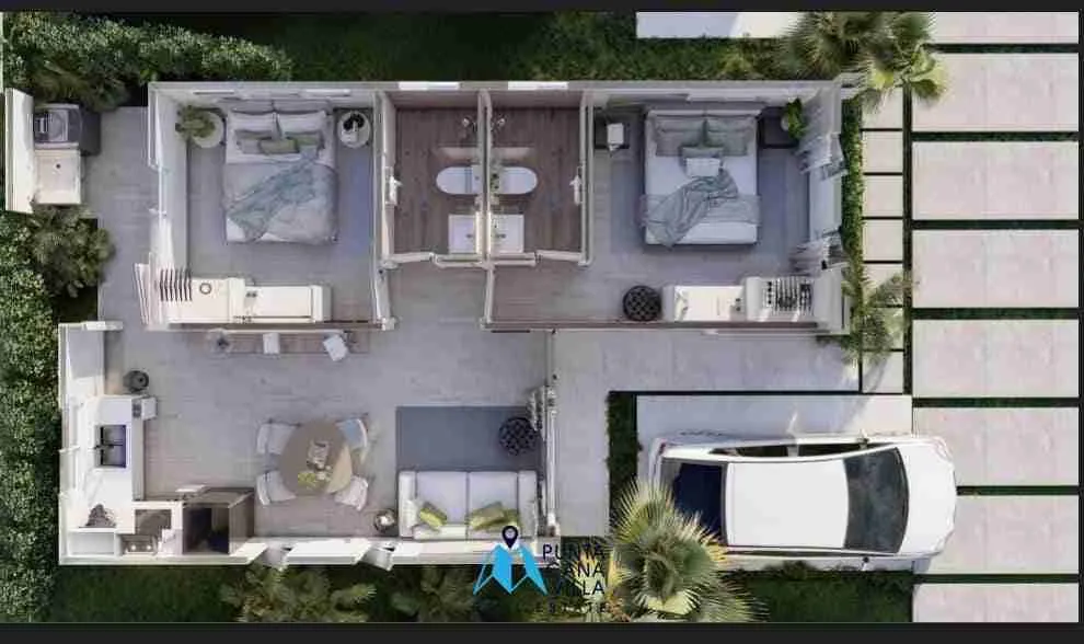 Crasqui Brisas Phase 5: Affordable 2-Bedroom Villa for Sale in Brisas de Punta Cana — photo 2