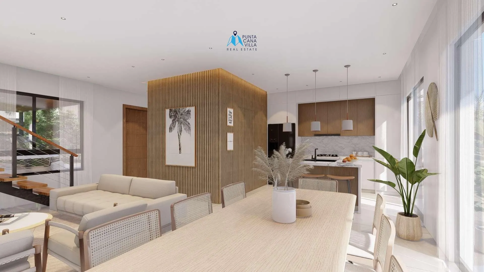Sunlax, Three Bedroom Individual Villa for Sale at Vista Cana, Punta Cana with Balcony — photo 7