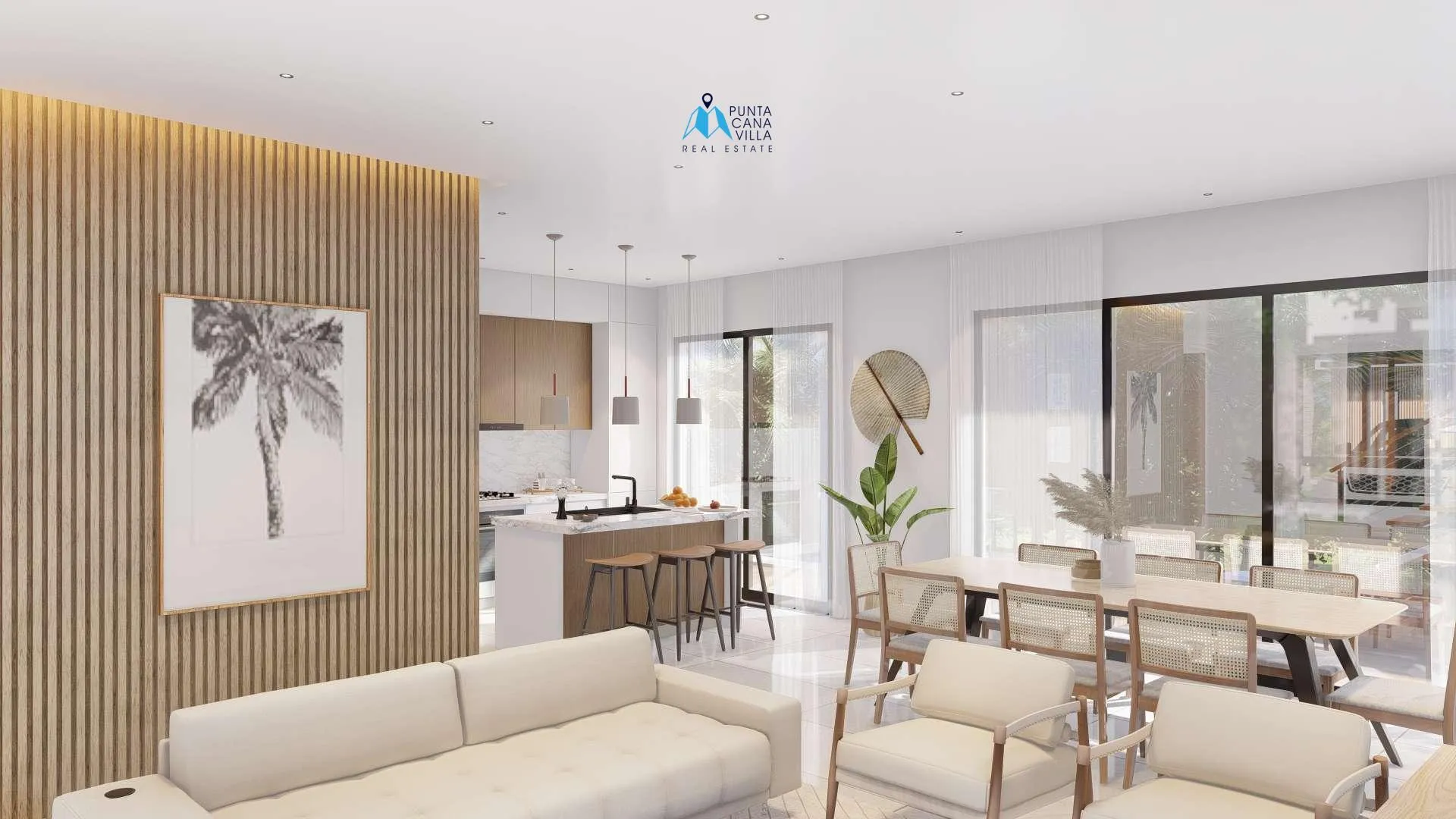 Sunlax, Three Bedroom Individual Villa for Sale at Vista Cana, Punta Cana with Balcony — photo 8